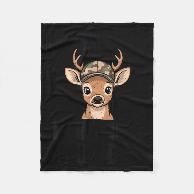 Couverture Polaire Camo Deer Hunting Daddy's Hunting Buddy Youth Boy  (Devant)