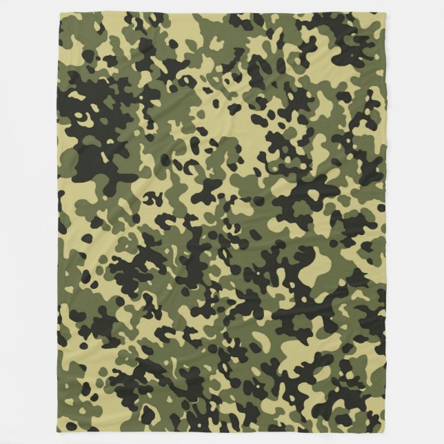 Couverture Polaire Camouflage (Devant)