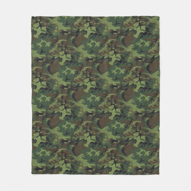 Couverture Polaire Camouflage (Devant)