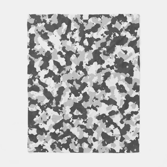 Couverture Polaire camouflage (Devant)