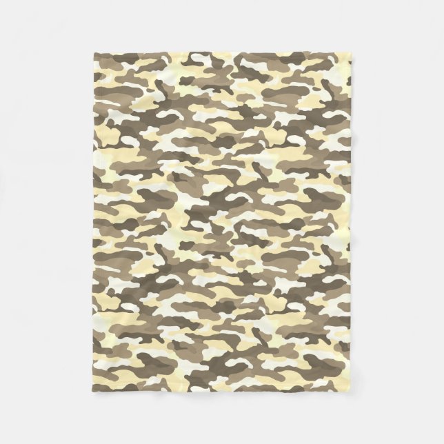 Couverture Polaire Camouflage du désert (Devant)