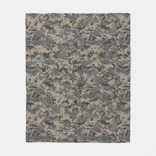 Couverture Polaire Camouflage militaire de l'armée vert kaki (Devant)