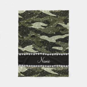 Couverture Polaire Camouflage nommé personnalisé de parties