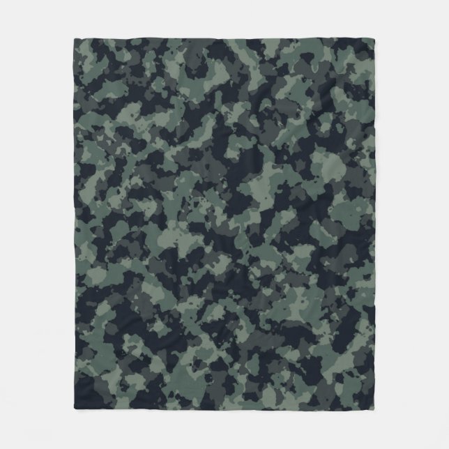 Couverture Polaire Camouflage texture militaire (Devant)
