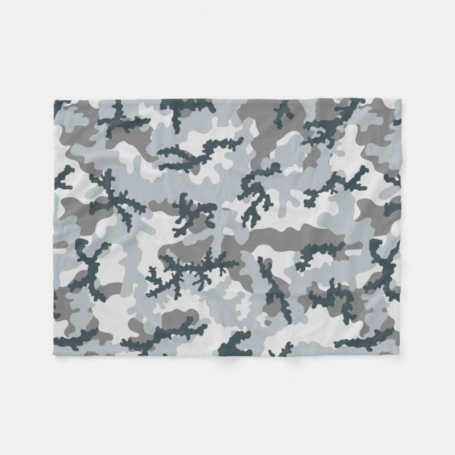 Couverture Polaire Camouflage urbain (Devant (Horizontal))