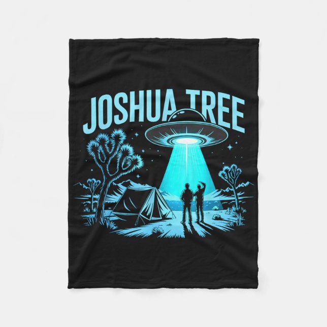Couverture Polaire Camping dans Joshua Tree  (Devant)