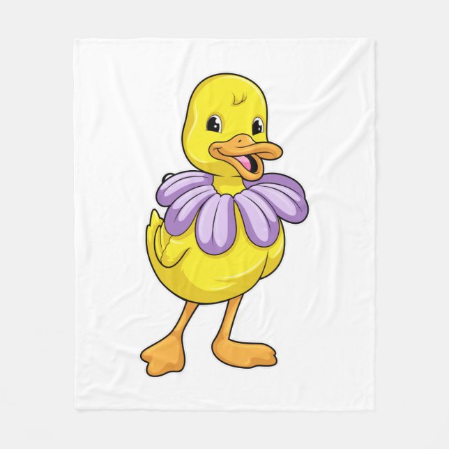 Couverture Polaire Canard avec Daisy (Devant)