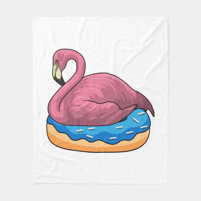 Couverture Polaire Canard avec Donut (Devant)