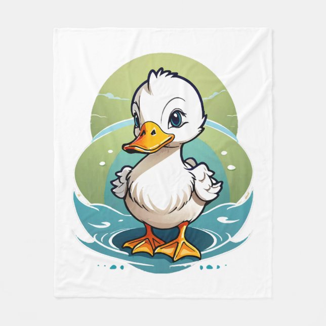Couverture Polaire canard-colvert (Devant)