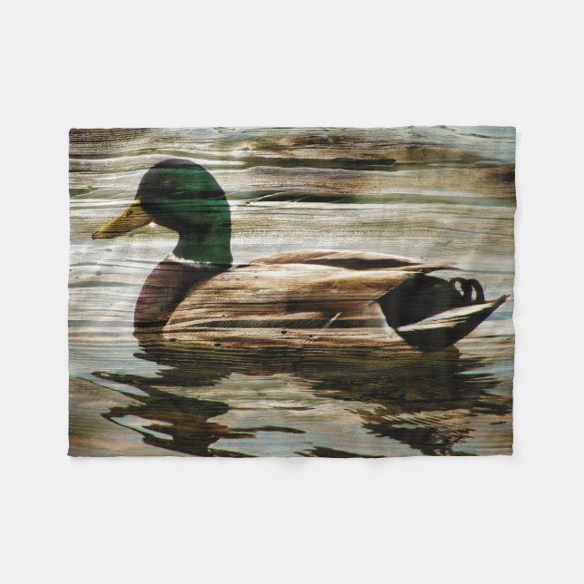 Couverture Polaire Canard colvert (Devant (Horizontal))