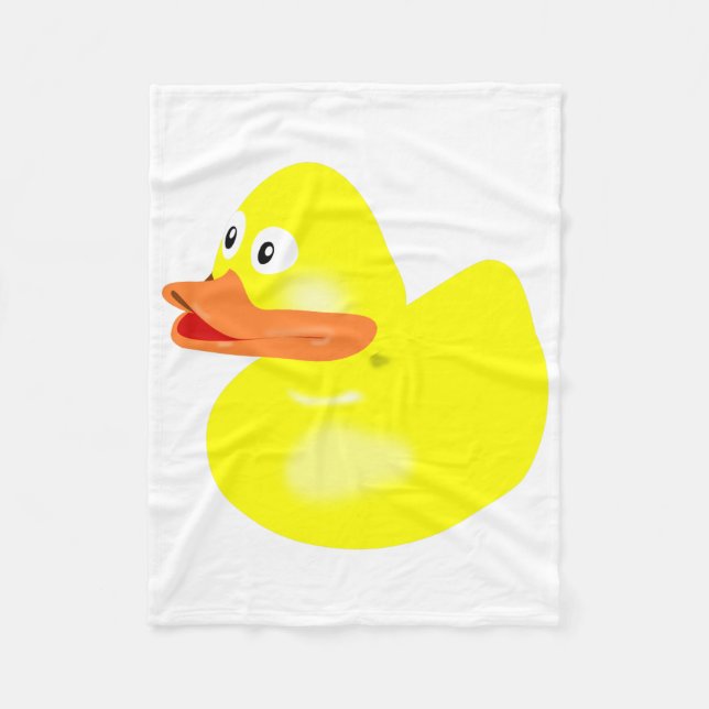 Couverture Polaire Canard de bain (Devant)