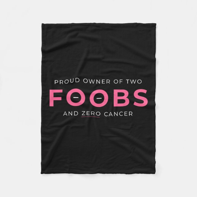 Couverture Polaire Cancer Reconstruction Mastectomie Fière Propriétai (Devant)