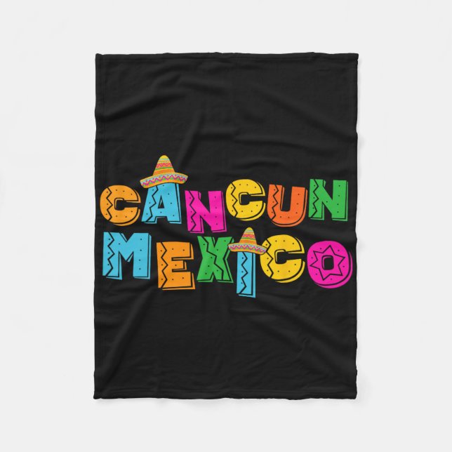 Couverture Polaire Cancun Mexique  (Devant)