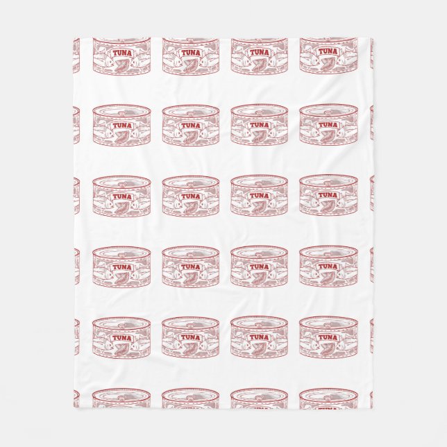 Couverture Polaire Canette de thon (Devant)