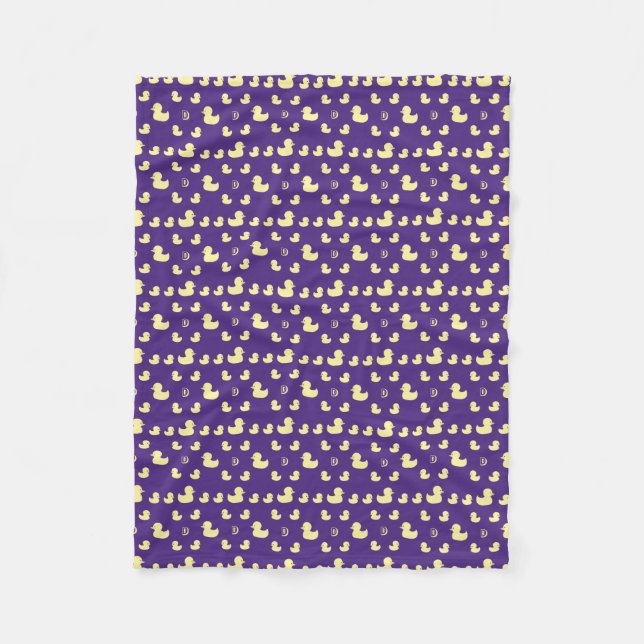 Couverture Polaire Canettes en caoutchouc personnalisées Purple Baby  (Devant)