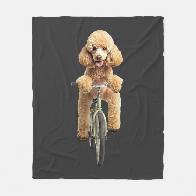 Couverture Polaire Caniche  (Devant)