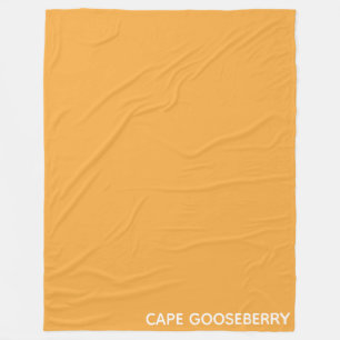 Couverture Polaire Cape Gooseberry yellow color name