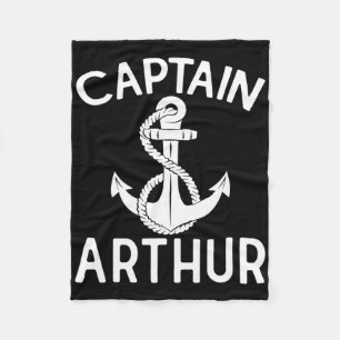 Couverture Polaire Capitaine Arthur Bateau Ancre Bateau Navire Yacht