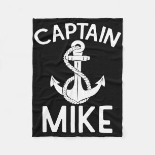 Couverture Polaire Capitaine Mike Yacht Bateau de bateau Ancre de bat