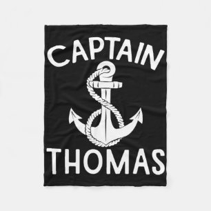 Couverture Polaire Capitaine Thomas Ancre Yacht Bateau Navire Bateau