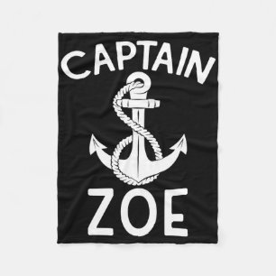 Couverture Polaire Capitaine Zoe Bateau Voilier Yacht