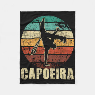 Couverture Polaire Capoeira - Kickboxing Arts Martiaux Brésiliens Mma