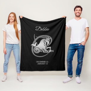 Couverture Polaire Capricorne - signe de zodiaque