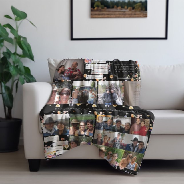 Couverture Polaire Captures d'écran photo et message | Mémorial Flora (Créateur téléchargé)