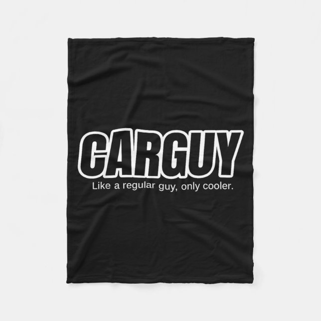 Couverture Polaire Car Guy Gift - Carguy Like A Regular Guy, Only Coo (Devant)