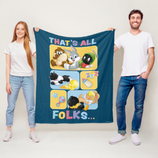 Couverture Polaire Caractères Bébé Looney Tunes | C'est tous les gens
