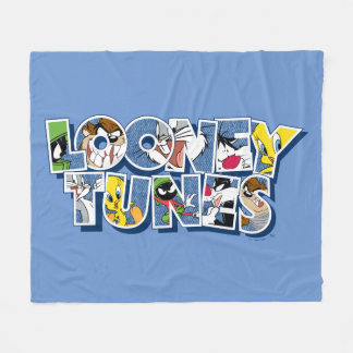 Couverture Polaire Caractères LOONEY TUNES™ en lettres