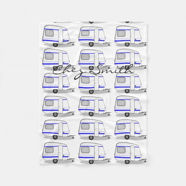 Couverture Polaire Caravane gitane Thunder_Cove de remorque minuscule (Devant)