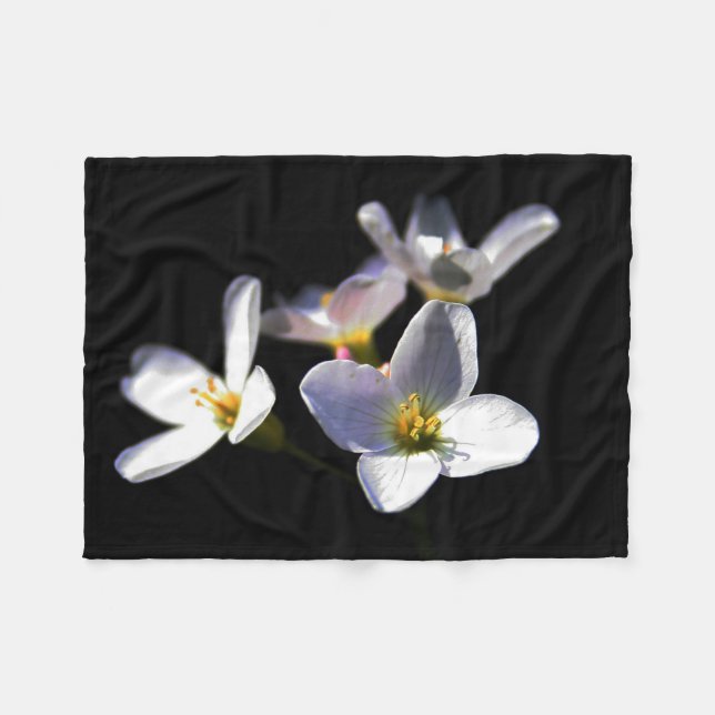 Couverture Polaire Cardamine Pratensis Fleurs fbcna (Devant (Horizontal))