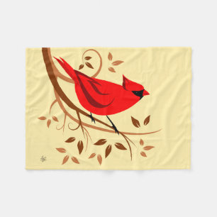 Couverture Polaire Cardinal rouge