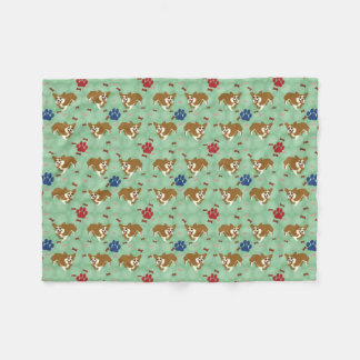 Couverture Polaire Caricature Pembroke Welsh Corgi