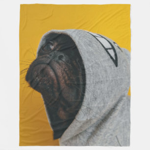 Couverture Polaire CARLIN en SWEAT - SHIRT À CAPUCHE