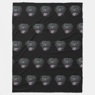 Couverture Polaire Carlin noir 