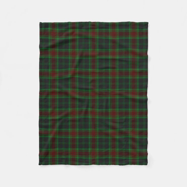 Couverture Polaire Carlow County Irish Tartan (Devant)