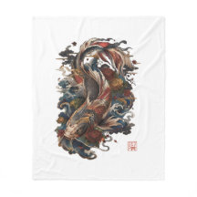 Carpeaux Japonais Koi | Tatouage Traditionnel Japo