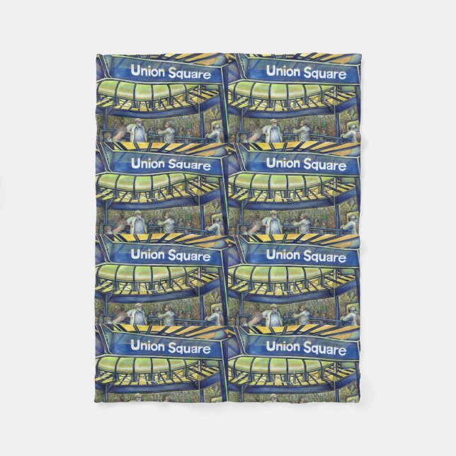 Couverture Polaire Carré de l'Union européenne (Devant)