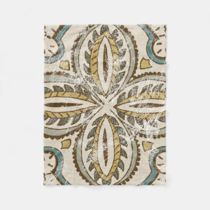 Couverture Polaire Carré Non-Embelli III de batik