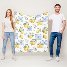 Carreau de style country français au citron jaune