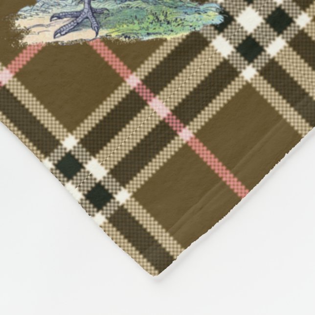 Couverture Polaire Carreaux de faisan (Coin)