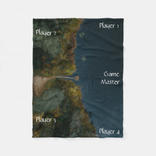 Couverture Polaire Carte de jeu de plateau portable Atterrissage d'ea