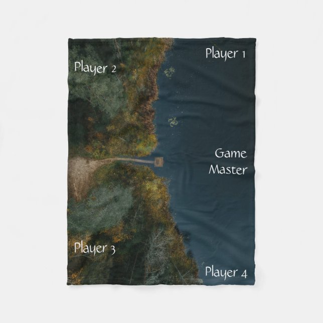Couverture Polaire Carte de jeu de plateau portable Atterrissage d'ea (Devant)