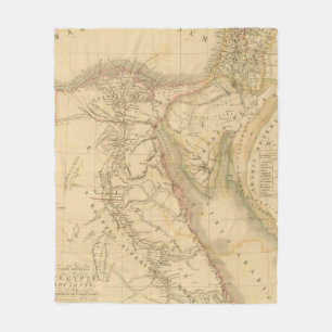 Couverture Polaire Carte de l'Egypte, de la Palestine et de l'Arabie