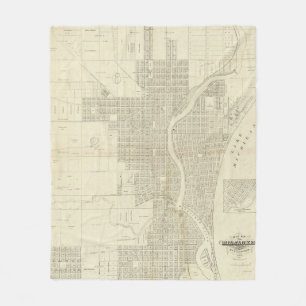 Couverture Polaire Carte de Milwaukee