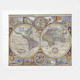 Couverture Polaire Carte du monde antique #3