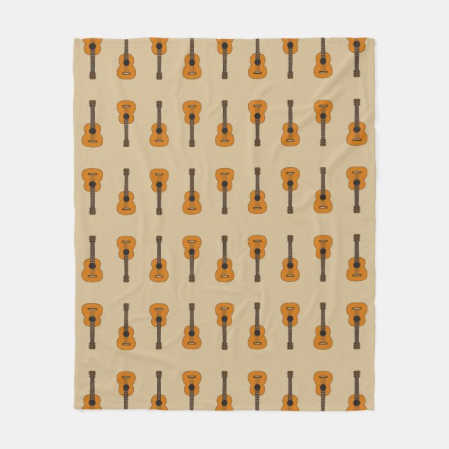 Couverture Polaire Carton simple de guitare acoustique (Devant)