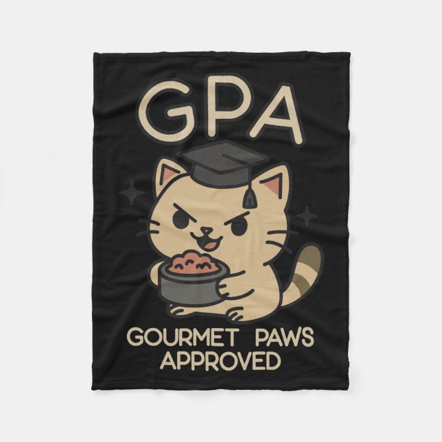 Couverture Polaire Cartoon Funny Scholar Thon Patrouilles (Devant)